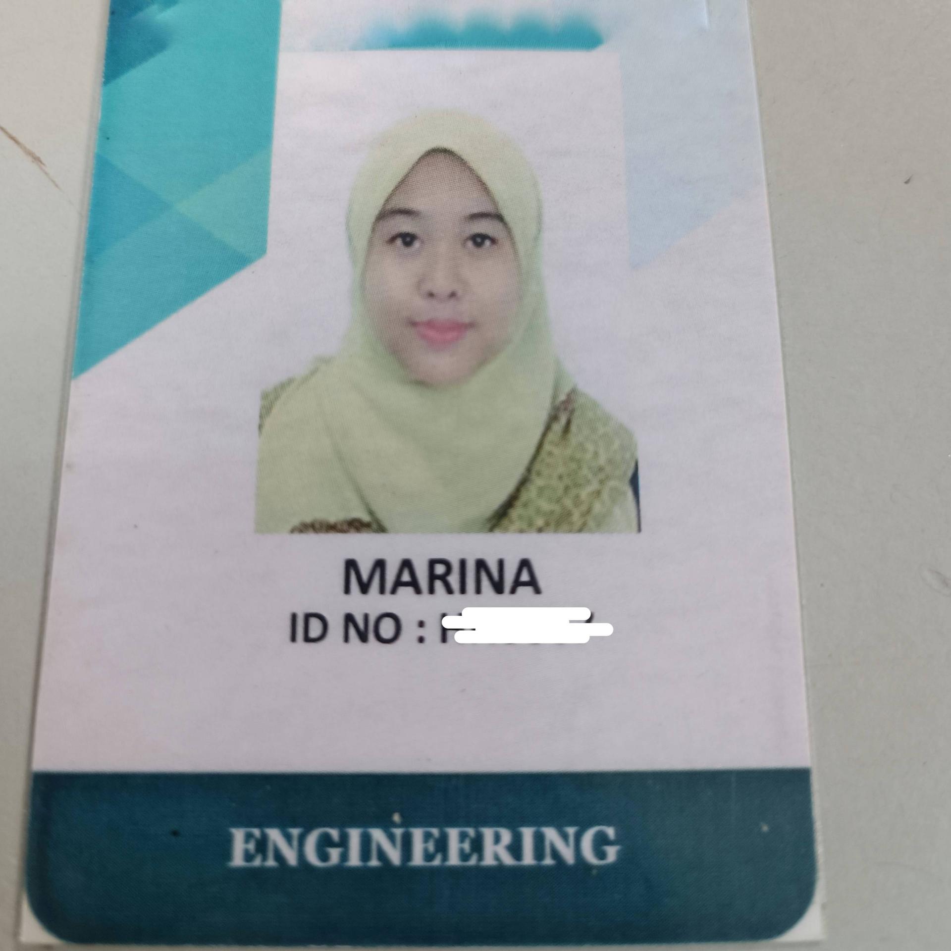 NUR MARINA MAHATHIR BINTI ABD AZIZ